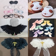 Doll wings shoes glasses doll glasses 15cm 20cm acc
