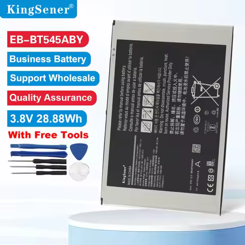 EB-BT545ABY 3.8V 7600mAh Tablet Battery For Samsung Galaxy Tab Active Pro SM-T545 SM-T540 SM-T547 Ta