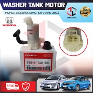 Washer Motor Pump Windshield Wiper Tank - Honda City 2014 2020 T9A GM6 GM7