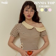 (Send On July 9p.) THADA.CO | ZINNIA TOP CROCHET KNITTING