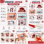 Simple Mini Souvenir Wallet, Japanese Nuance Wallet, Multipurpose and Practical Wallet