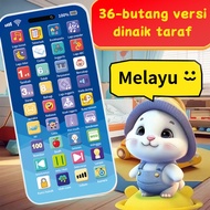 🎵 Kid Learning Phone 📱 USB Charge Phone Music Story Toy Phone Bilingual English Malay  Baby Toy Gif