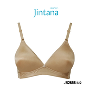 Jintana เสื้อชั้นใน (ไม่เสริมโครง) รุ่น Basic Bra รหัส JB2856 สีเบจ