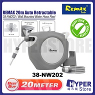 REMAX | SANIWARE 20m Auto Retractable 1/2" Garden Hose Reel / Auto Rewind Wall Mount Water Pipe / Au