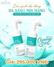Sữa Rửa Mặt Dịu Nhẹ Drlacir Dành Cho Da Nhạy Cảm Mỏng Yếu Lamer care Dr.lacir