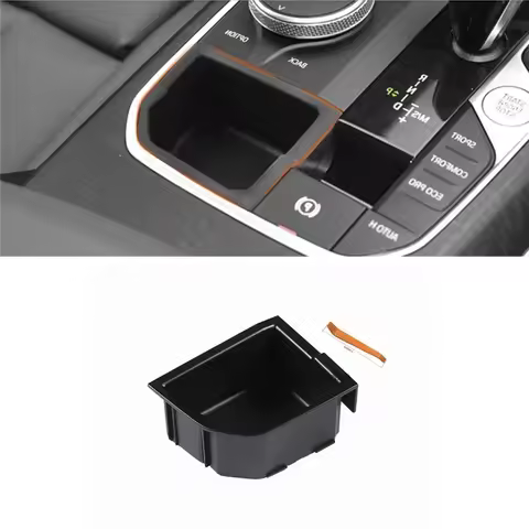 Modification Car Console Gear Shift Lever Storage Box for BMW 2 3 4 Series X3 X4 X5 X6 X7 F40 G20 G2