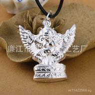 Wholesale Gift Pendants Manufacturer Men's Pendant999Golden Winged Bird Pendant Couple Necklace Da P