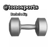 BARBLE DUMBBELL 1 Kg 1kg/ STAMINA SILVER GREY