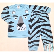 YK 1A2 - Baby Clothes Cute Striped Tiger Pattern Children's Set for 3-12 Months Old