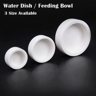 Gecko Feeding Bowl | Ceramic Lizard Food Pot | Reptile Feeding Dish