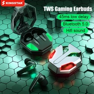 KINGSTAR GM-1 Gaming Headset Low delay Bluetooth Earphone Stereo Noise Cancelling TWS Earbuds Wireless Headphones Gamer With Mic
