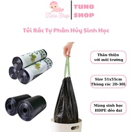 Geraki Go Green biodegradable trash bag with drawstring size L 51x55cm for 20-30L Tuno Shop bin