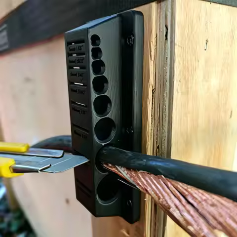 3Mm/4Mm/6Mm/8Mm/10Mm/13Mm/16Mm/19Mm 8 Specifications Waste Wire Stripping Holder, Cable Stripping Fi