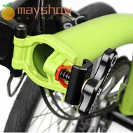 MAYSHOW Hinge Clamp, 3 Colors Repair Accessories Bike Spring,  Plastic Folding Bike Frame For Brompton Bike
