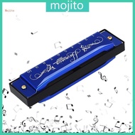 Mojito Standard Harmonica Key-of-C Blues Harps Mouth Organ 10 Holes 20 Tones Harmonica