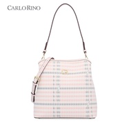 Carlo Rino Charmaine Shoulder Bag - Light Pink