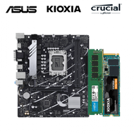 【重磅價】華碩 PRIME B760M-K D4-CSM+美光 DDR4-3200 16G+KIOXIA Exceria G2 1TB