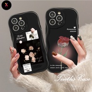 XS Compatible for IPhone14 13 12 11 Pro Max  8 7 6 6s Plus X Xr Xs Max SE 2020 Vintage Rose Phone Case With Accessories