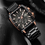 JAM TANGAN PRIA TALI RANTAI STAINLESS STELL MODE TERBARU EVANS JAYDEN 9463 ORIGINAL CHRONO AKTIF WAT
