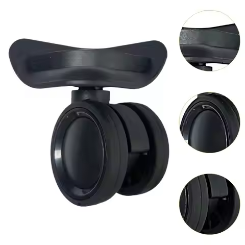 2Pcs Luggage Wheels Replacement Casters Wheels Repair Trolley Case Accessories Wear Resistant Easy I