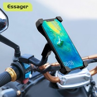 Essager รถจักรยานยนต์ที่วางโทรศัพท์สำหรับ iPhone12 11 Huawei โทรศัพท์มือถือยืน H andlebar คลิป MOTO M ount B Racket สนับสนุนผู้ถือโทรศัพท์มือถือ