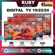 Digital TV 19 Inch 24 Inch Digital TV Led Television Fhd Hdmi/ Usb 5 Year Warranty