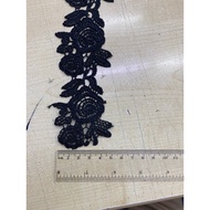 5cm Width Flower Pattern Chemical Laces (1 meter) /BORDER LACE VICTORIA/BAJU PENGANTIN/ BAJU NIKAH/L