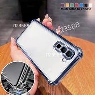 Electroplated Four Corners Anti Drop Clear Protective Phone Case For Infinix Hot 70 Hot70 70i Infini