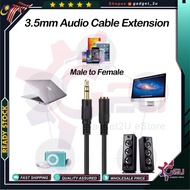 3.5mm Audio Cable Extension 3.5mm Male to Female Audio Cable Stereo Aux Cable