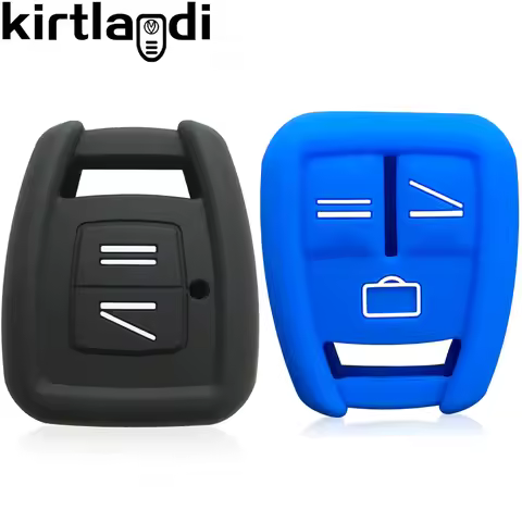 Silicone Key Cover Shell Remote Car Key Case for Opel Astra G Zafira FRONTERA B Vectra 2/3 Button Ke