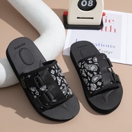 sandal lelaki selipar lelaki viral 拖鞋 Summer New Style Edison Chen Street Wear visvim Same Style Sli