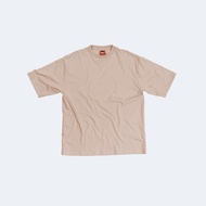 Oversize Basic T-shirt Beige