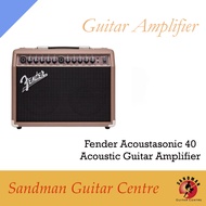 Fender Acoustasonic 40 Acoustic Guitar Amplifier, 230V UK