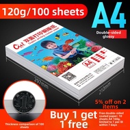 High Gloss Copperplate Paper A4 Double Sided Printing 200g 300g Business Card Paper Photo Paper Whit