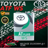 Toyota ATF WS Original / Genuine | Minyak Gear Auto WS | 4L | Vios Altis Camry Sienta Corolla