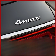 ป้ายหลังรถขับเคลื่อนสี่ล้อ Mercedes-Benz 4matic C-Class E-Class GLC GLB GLE ตกแต่งด้วยตัวเลข ป้ายรถย