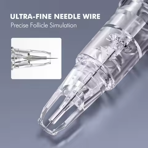 Smp Professional Cartridges Tattoo Needles 3RL 2RL 1R 0.18/0.2/0.25/0.3/0.4MM Needles for Permanent 