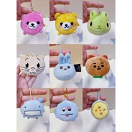 Preloved keychain SKC63/ Soft toy charm Punirunzu Airun Curious George Usadango RAbbit Dango Moyashi