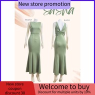 SASHA&j`LADIES`c&GOWN`D&WEDDING`G&BRIDESMAID`G'NINANG{a'FORMAL{L'MAXI{O'WOMEN'S DRESS (by PLINKY)
