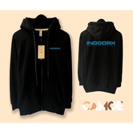 Crypto Currency Indodax Exchange Zipper Hoodie Jacket