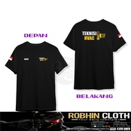 HVAC Technician T-Shirt Free DB Name Distro T-Shirt