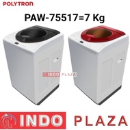 mesin cuci 1 tabung 8kg POLYTRON zeromatic PAW 80517
