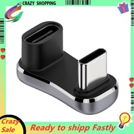 180 Degree Angle USB C Adapter USB-C PD Charging Tablet USB C U Shape Converter for Accessories
