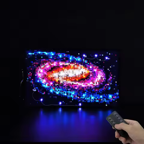 Not Include Model LED Light Set for LEGO The Milky Way Galaxy Art 31212 Building Blocks Bricks DIY L