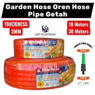 Garden Hose Orange Hose Getah Paip Water Hose Getah Paip Orange Wayar Air Paip Hose Paip Orange