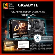 GIGABYTE MOTHERBOARD B550M DS3H AC R2 AMD B550 CHIPSET WITH Intel Dual Band 802.11ac WIFI Realtek Gb