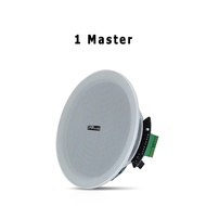 Active 6.5 Inch Bluetooth Ceiling Speaker Build Digital Class D Amplifier HiFi Stereo Loudspeaker Ho