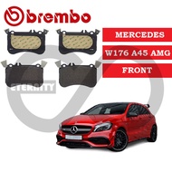 BREMBO Front Rear Brake Pads - Mercedes W176 A45 AMG, Mercedes C117 CLA45 AMG ,X156 GLA45 AMG