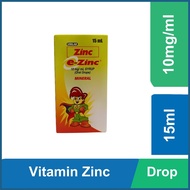 ☪ 🅼 ✢ E-Zinc Drop 15ml Kids 10mg/ml