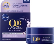 Kem dưỡng da ban đêm chống nhăn dành cho da nhạy cảm NIVEA Q10 50 ml Hàng nội địa Đức
